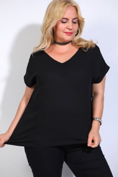 Футболька большого размера Дарина 00-133600 - Victorya-Shop.com