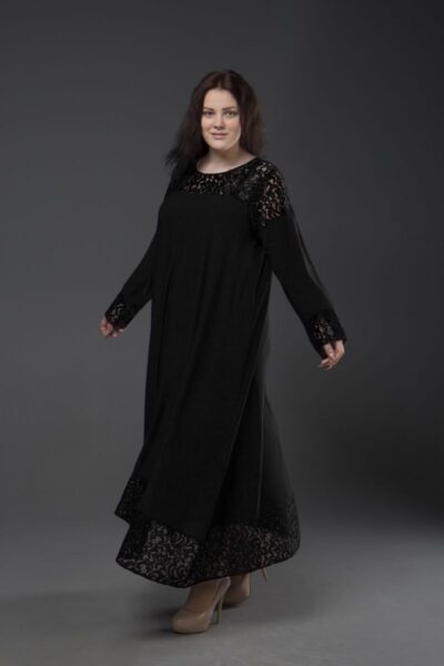 Нарядное платье для полных  Афина 000-338 - Victorya-Shop.com
