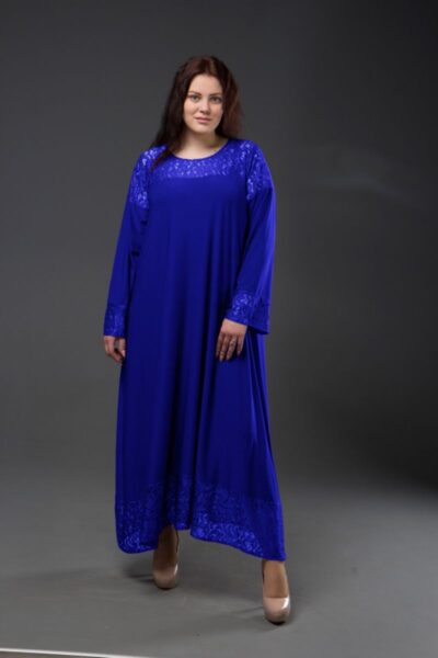 Нарядное платье для полных  Афина  000-341 - Victorya-Shop.com
