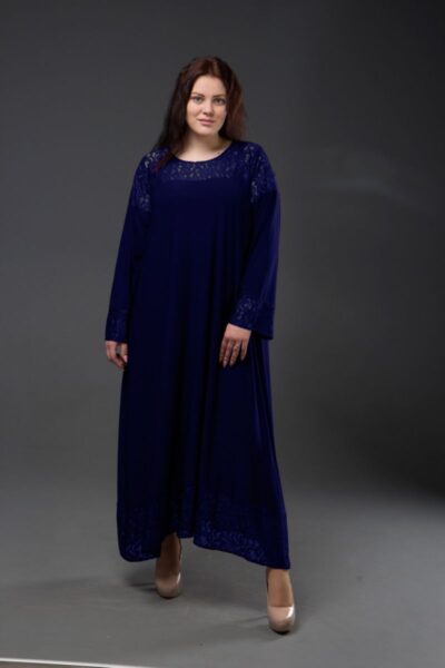 Нарядное платье для полных  Афина  000-342 - Victorya-Shop.com