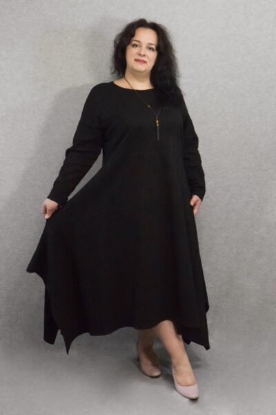 Платье большого размера нарядное Шарм 000-640 - Victorya-Shop.com