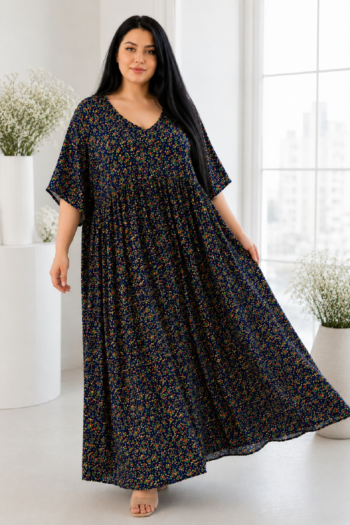 Жіноча сукня максі у стилі boho штапель 000-1358
