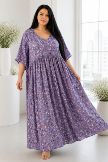 Жіноча сукня максі у стилі boho штапель  000-1359
